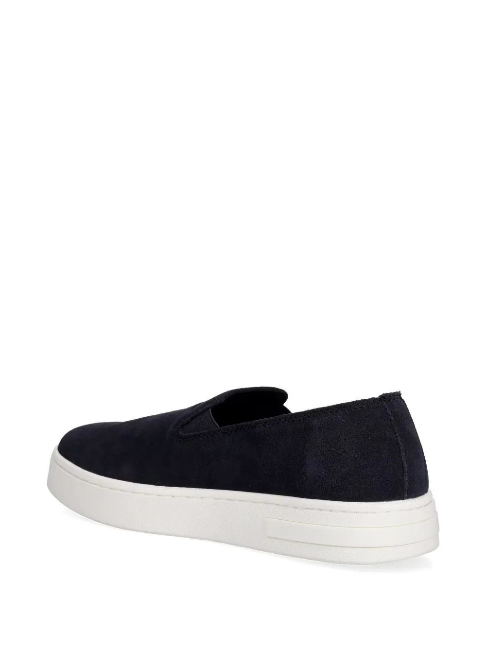 Armani Exchange slip-on sneakers Blauw