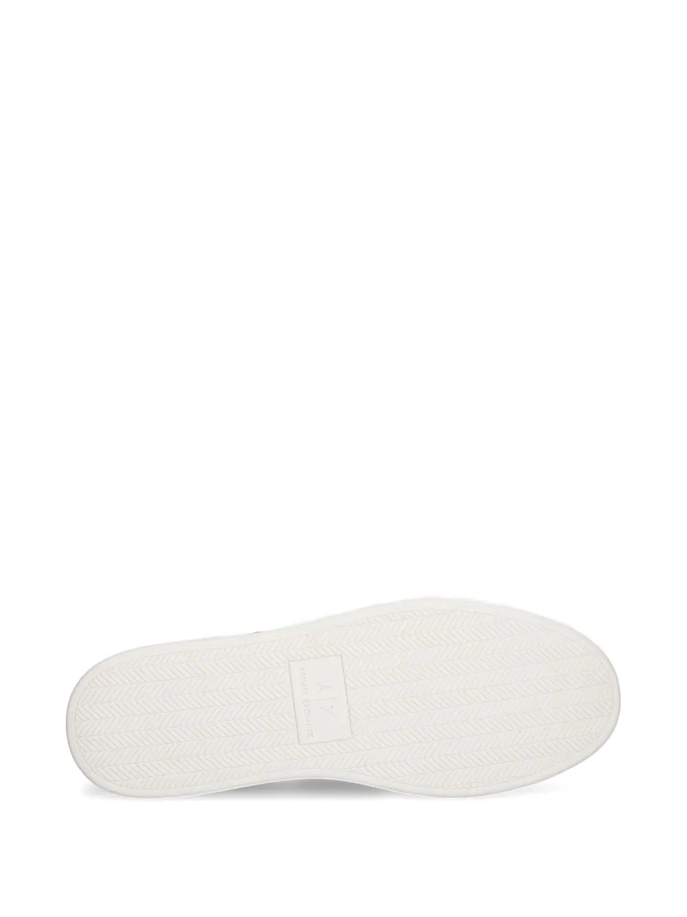Armani Exchange slip-on sneakers Blauw