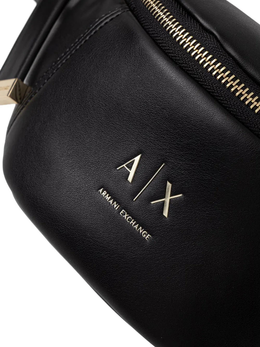 Armani Exchange Heuptas met logoplakkaat Zwart