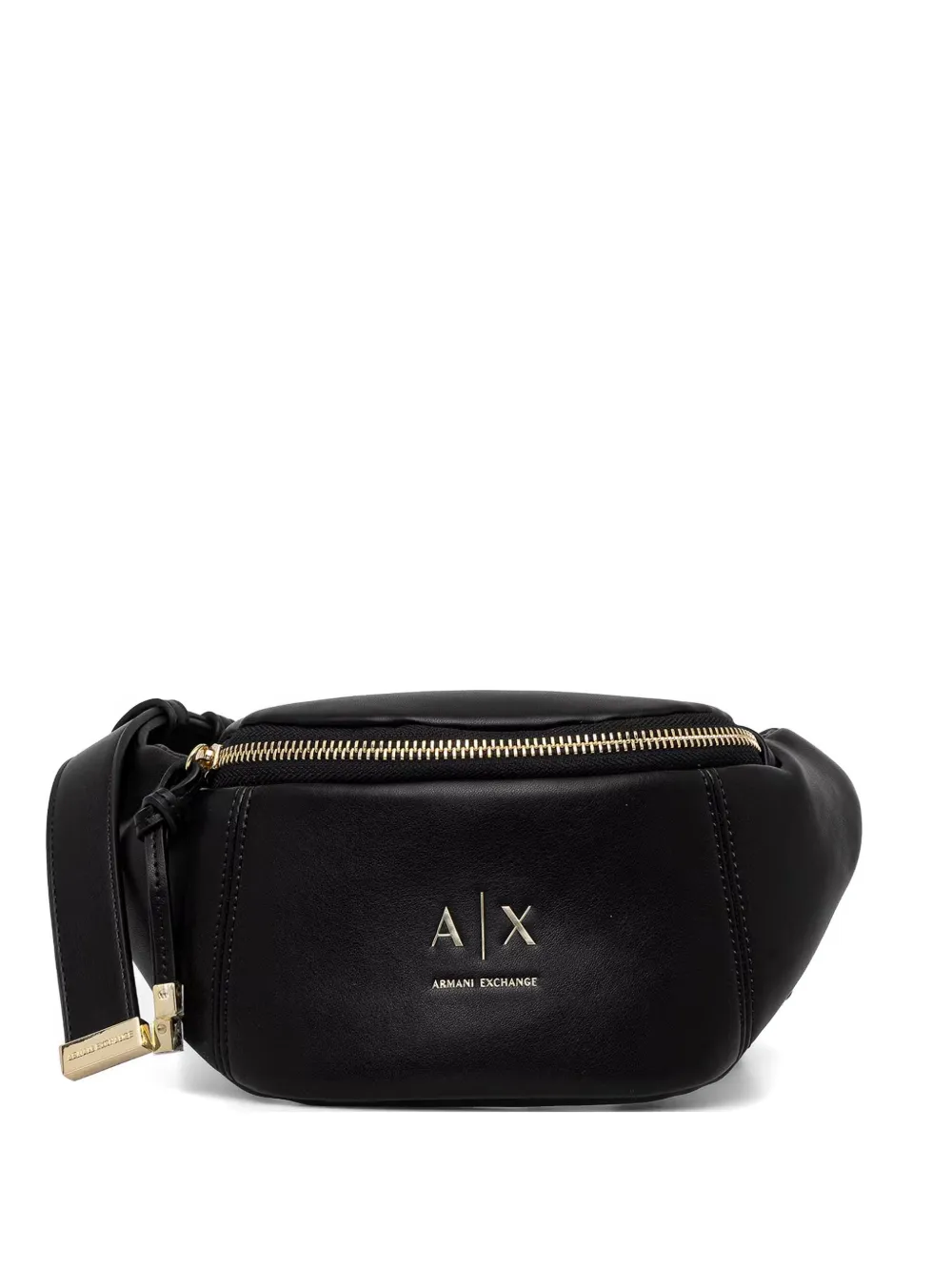 Armani Exchange logo-plaque belt bag - Nero