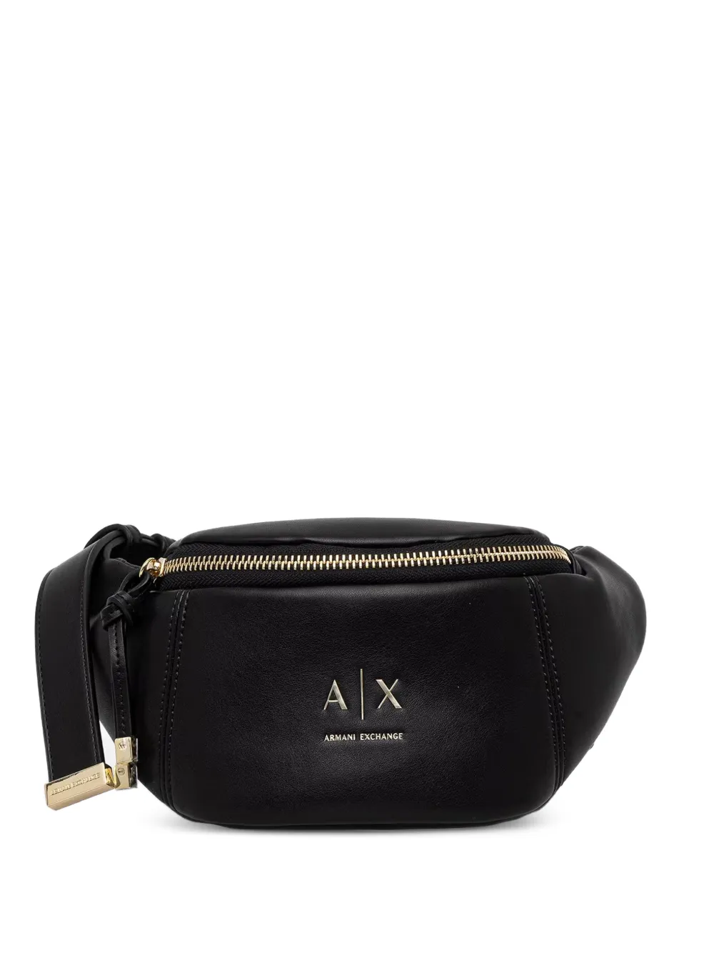 Armani Exchange logo-plaque belt bag - Nero