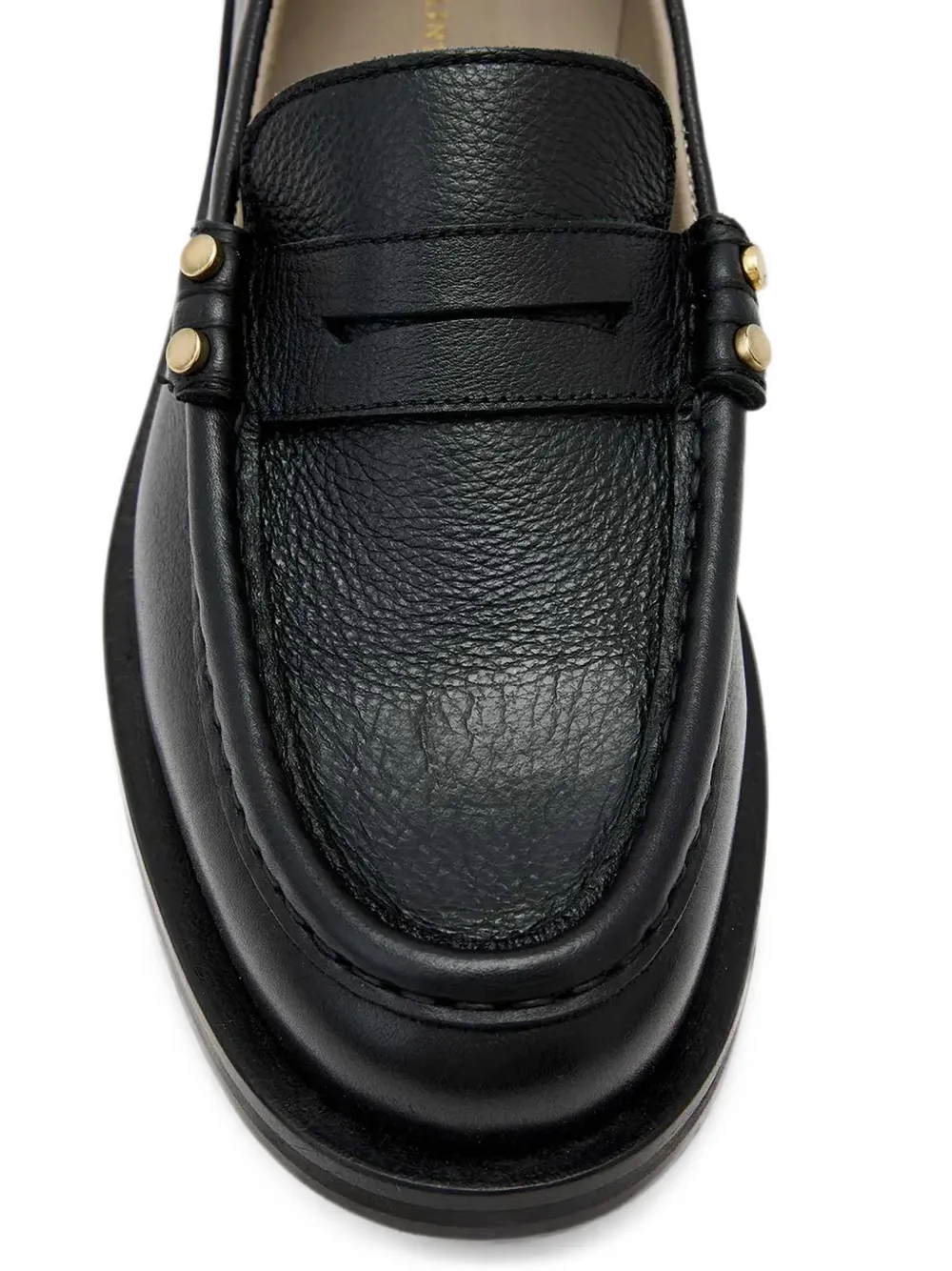 AllSaints Bloom penny loafers verfraaid met studs Zwart