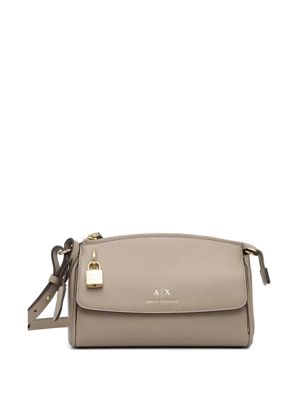 Armani Exchange logo-detail cross body bag - Grigio
