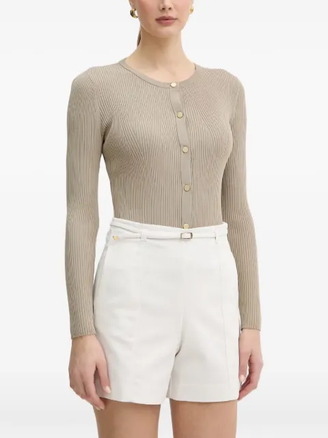 Armani Exchange ribbed-knit cardigan