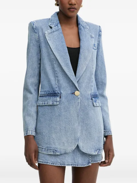 Armani Exchange single-breasted denim blazer