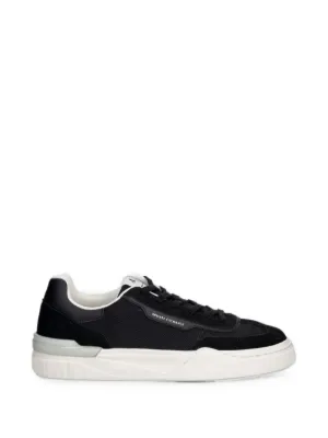 Armani Exchange スエード スニーカー | ブラック | FARFETCH JP