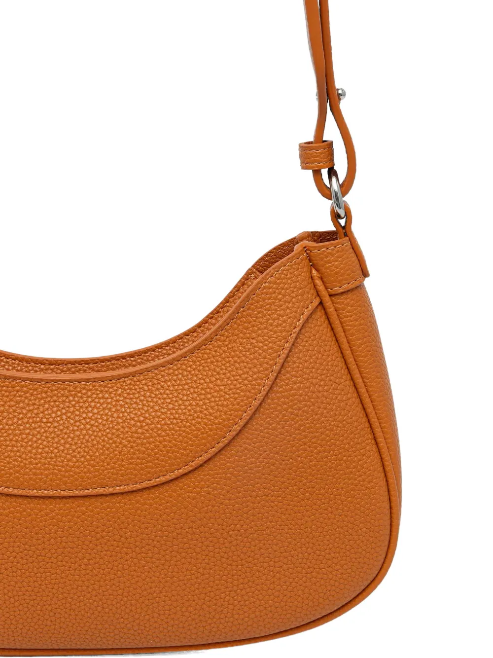 Armani Exchange Crossbodytas met textuur en logo-print Oranje