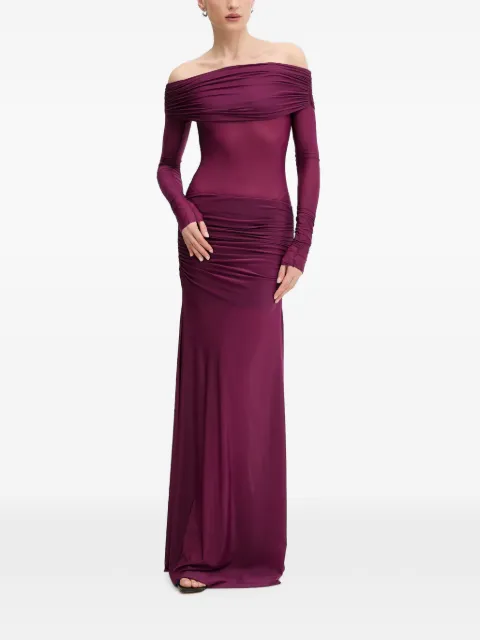 Aniye By Xena off-the-shoulder ruched maxi dress