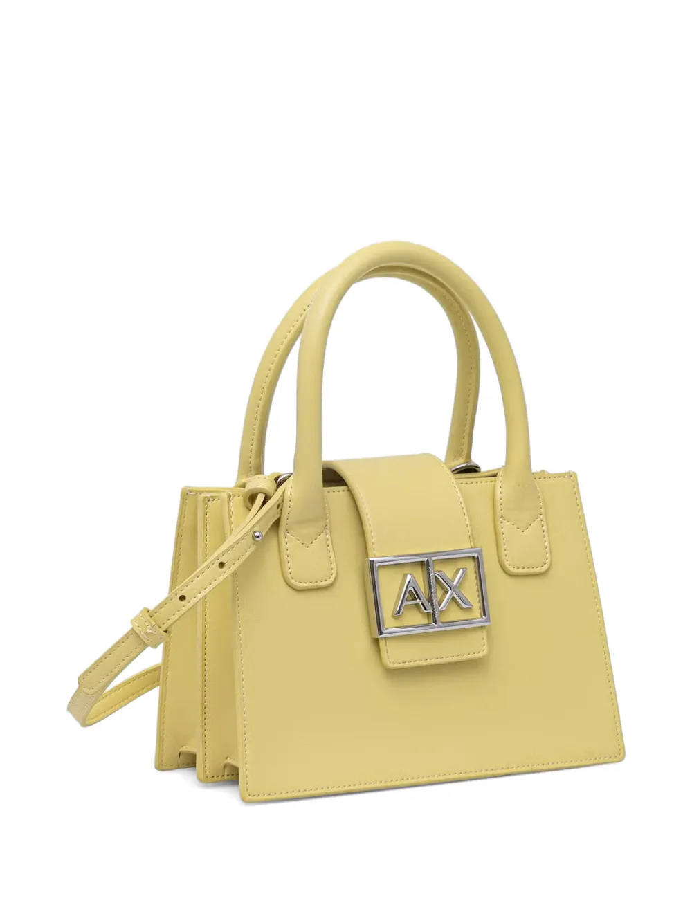 Armani Exchange Heuptas met logoplakkaat Geel
