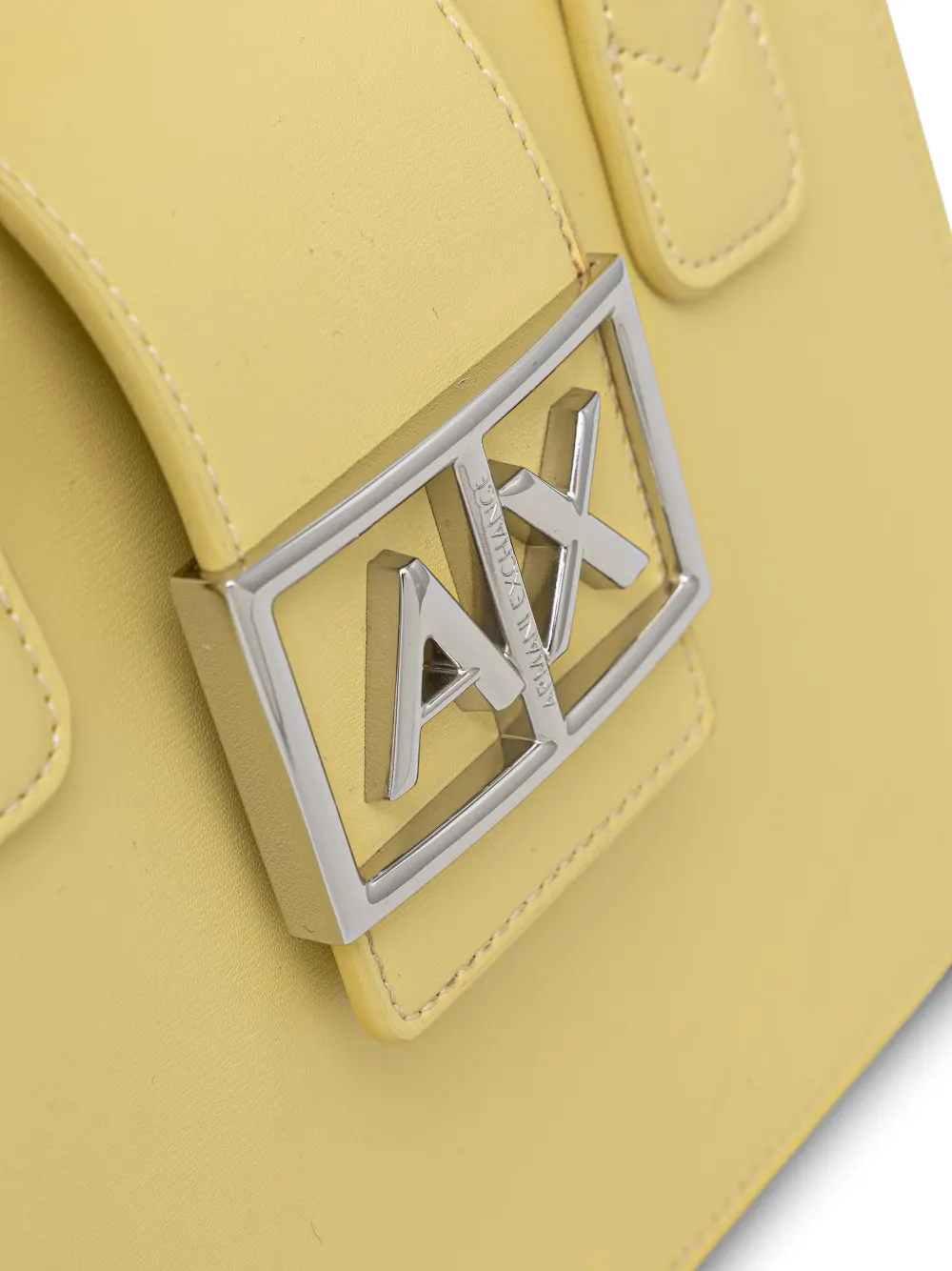 Armani Exchange Heuptas met logoplakkaat Geel