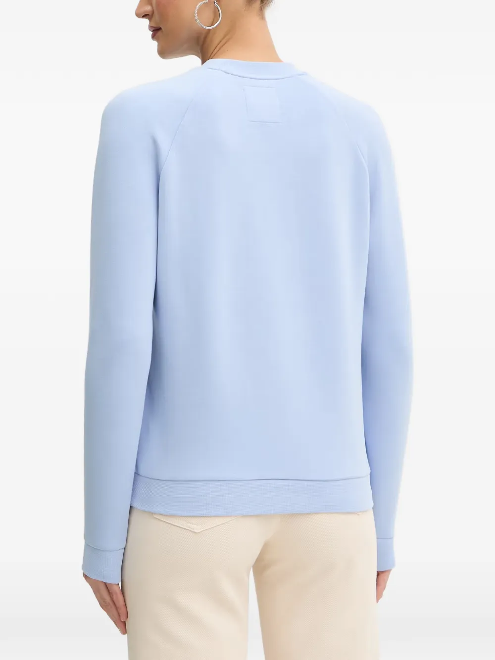  Armani Exchange Jersey Con Logo De Strass - Azul 