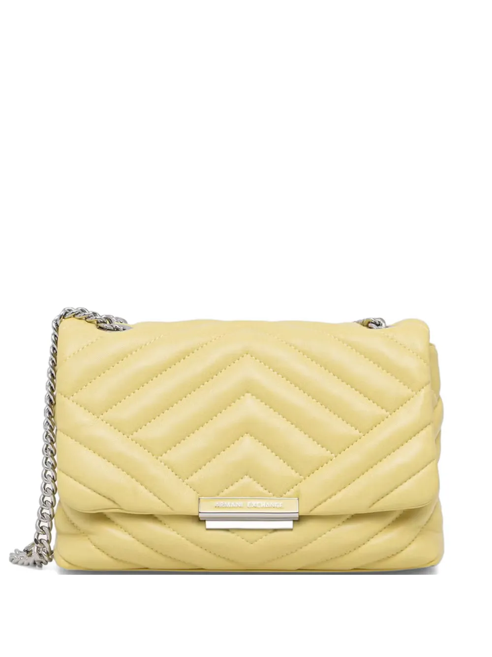 Armani Exchange quilted shoulder bag - Giallo