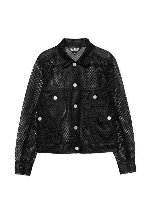 Black Comme Des Garçons メッシュ ジャケット | ブラック | FARFETCH JP