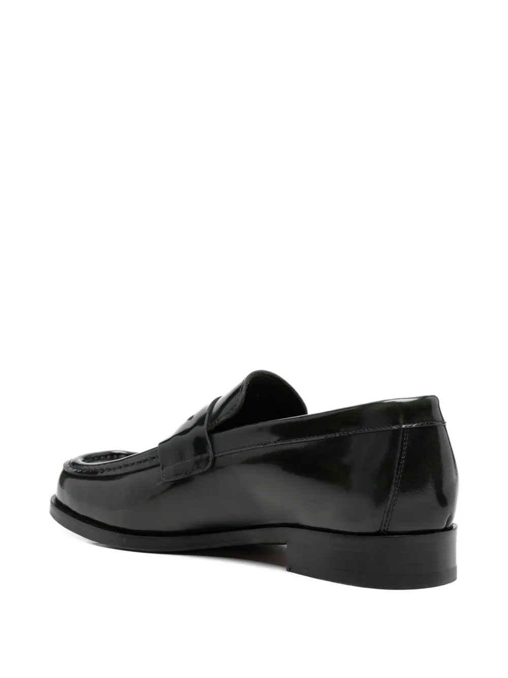 MORGILLO Leren loafers Groen