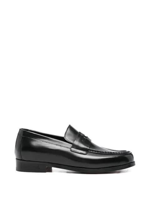 MORGILLO leather loafers