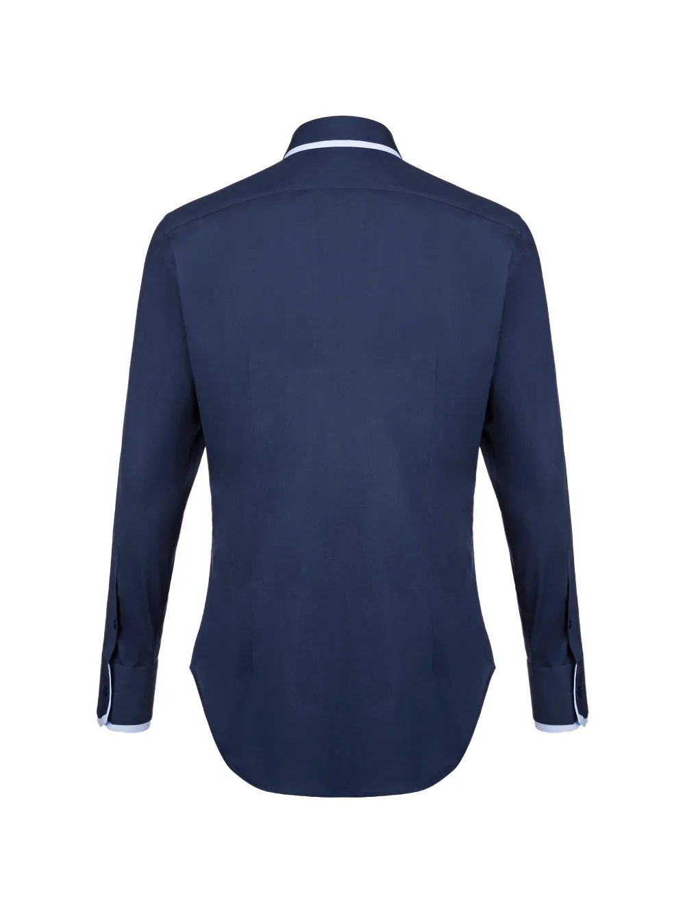 Billionaire Overhemd met geborduurd logo Blauw
