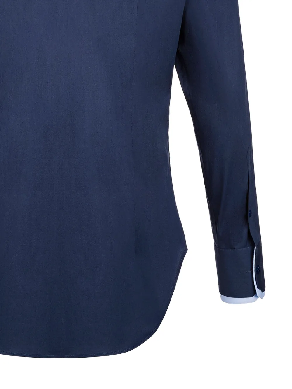 Billionaire Overhemd met geborduurd logo Blauw