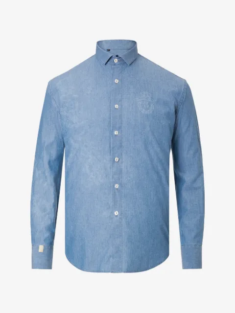 Billionaire chemise à détails de pompons