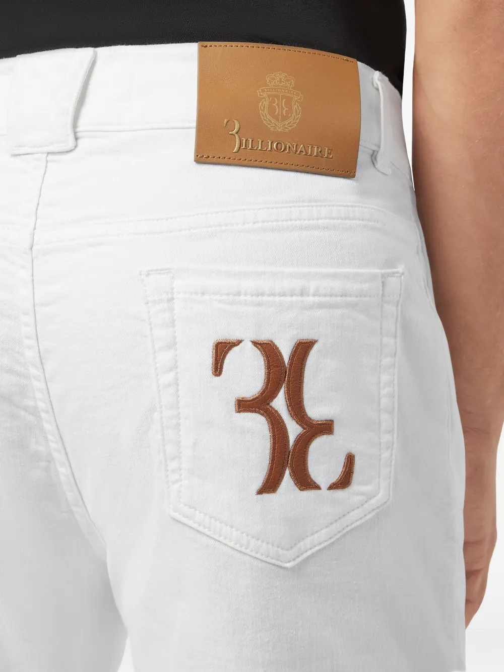 Billionaire Double B broek Wit