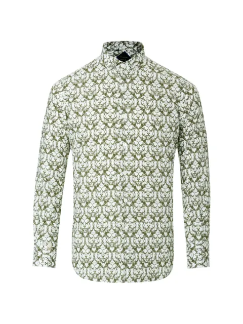 Billionaire lion print shirt