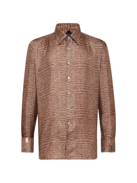 Billionaire patterned shirt