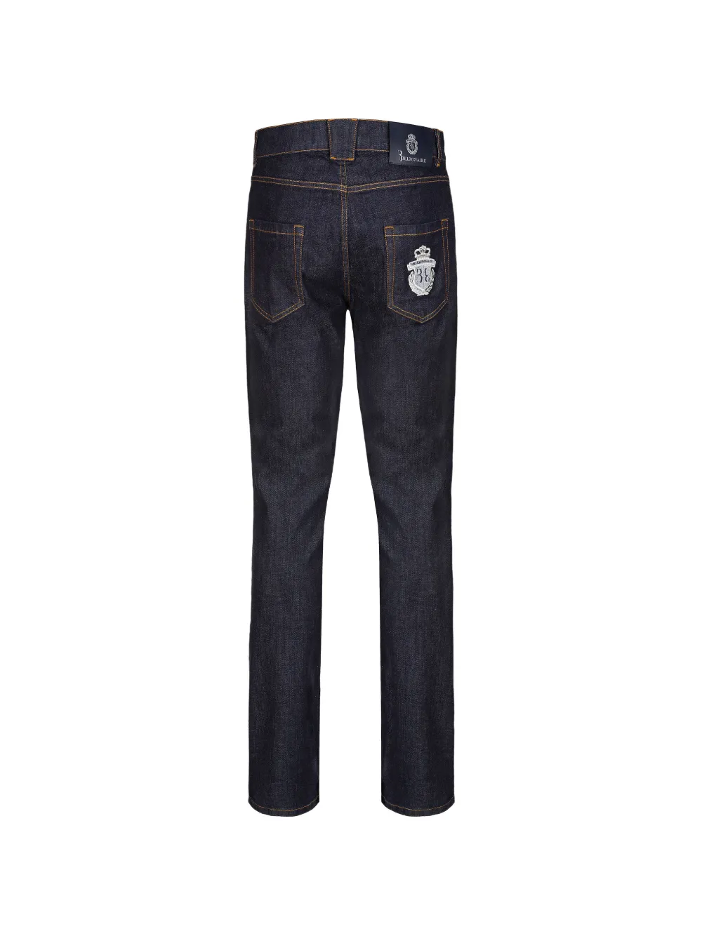 Billionaire Jeans met geborduurd logo Blauw