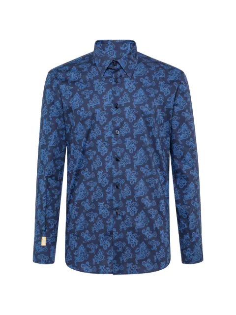 Billionaire paisley-print shirt