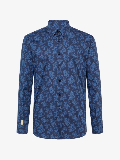 Billionaire chemise à motif cachemire