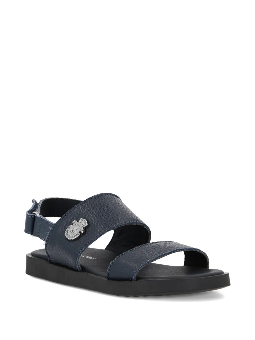Billionaire Kids logo-detail sandals - Blu