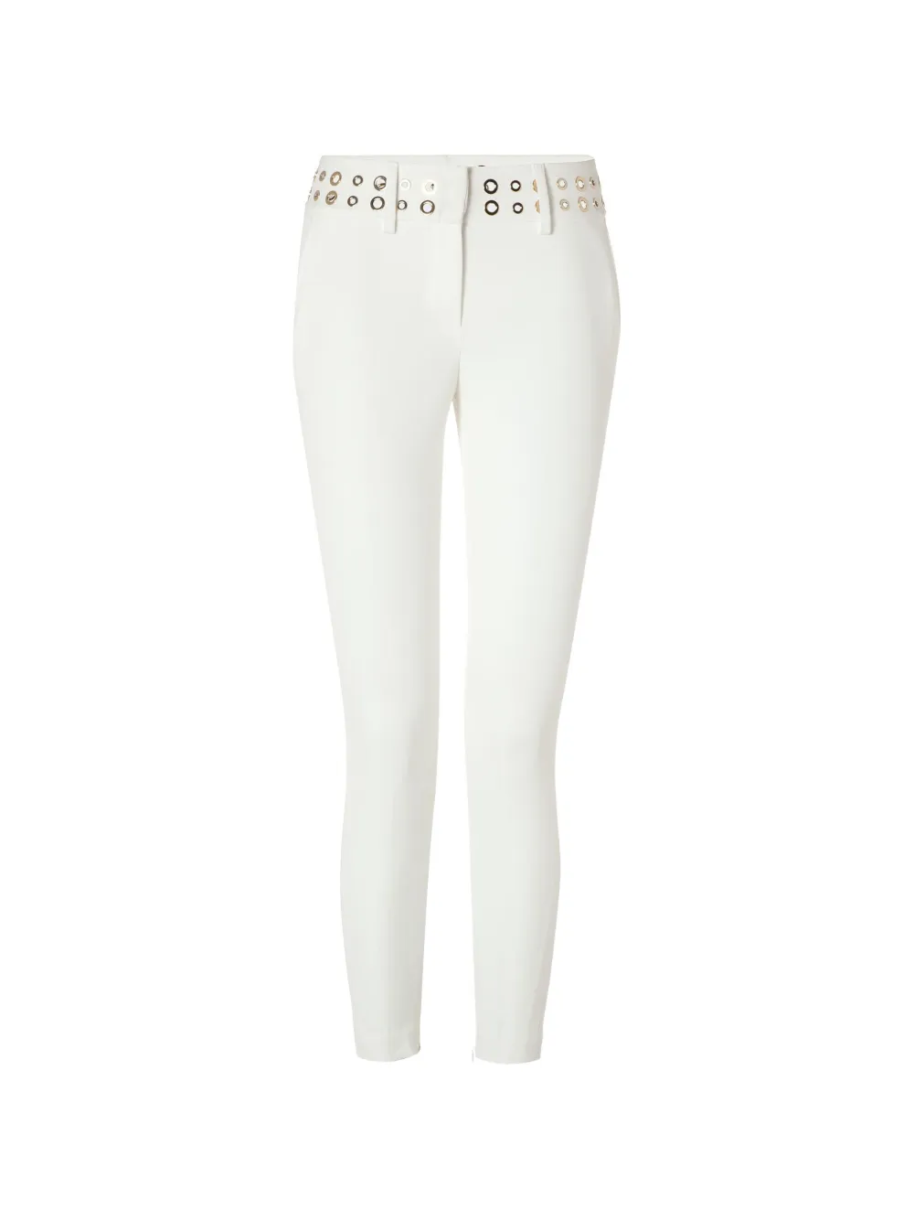 Philipp Plein eyelet-embellished trousers - Weiß