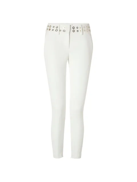Philipp Plein eyelet-embellished trousers