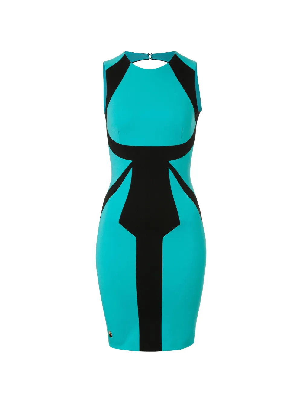 Philipp Plein cut-out mini dress - Blu