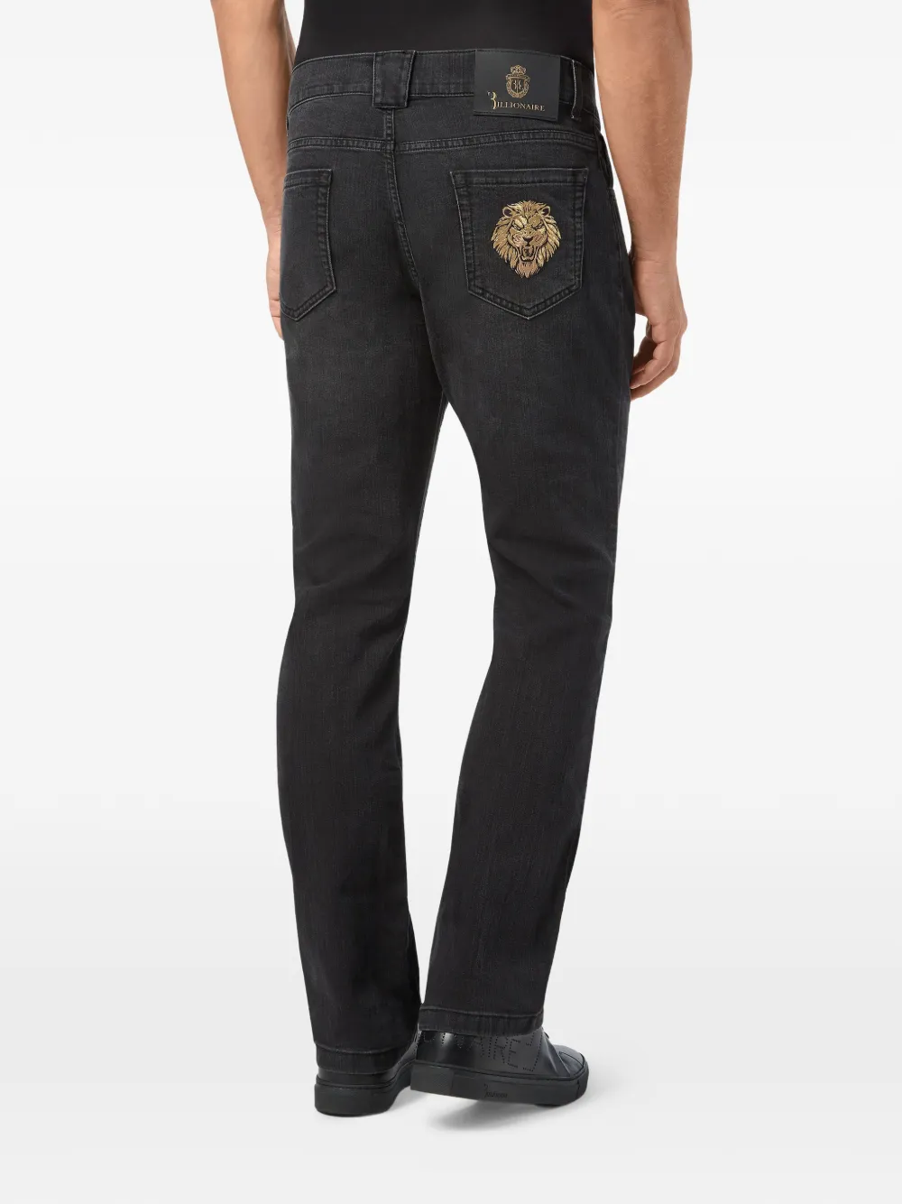 Billionaire Lion jeans Zwart
