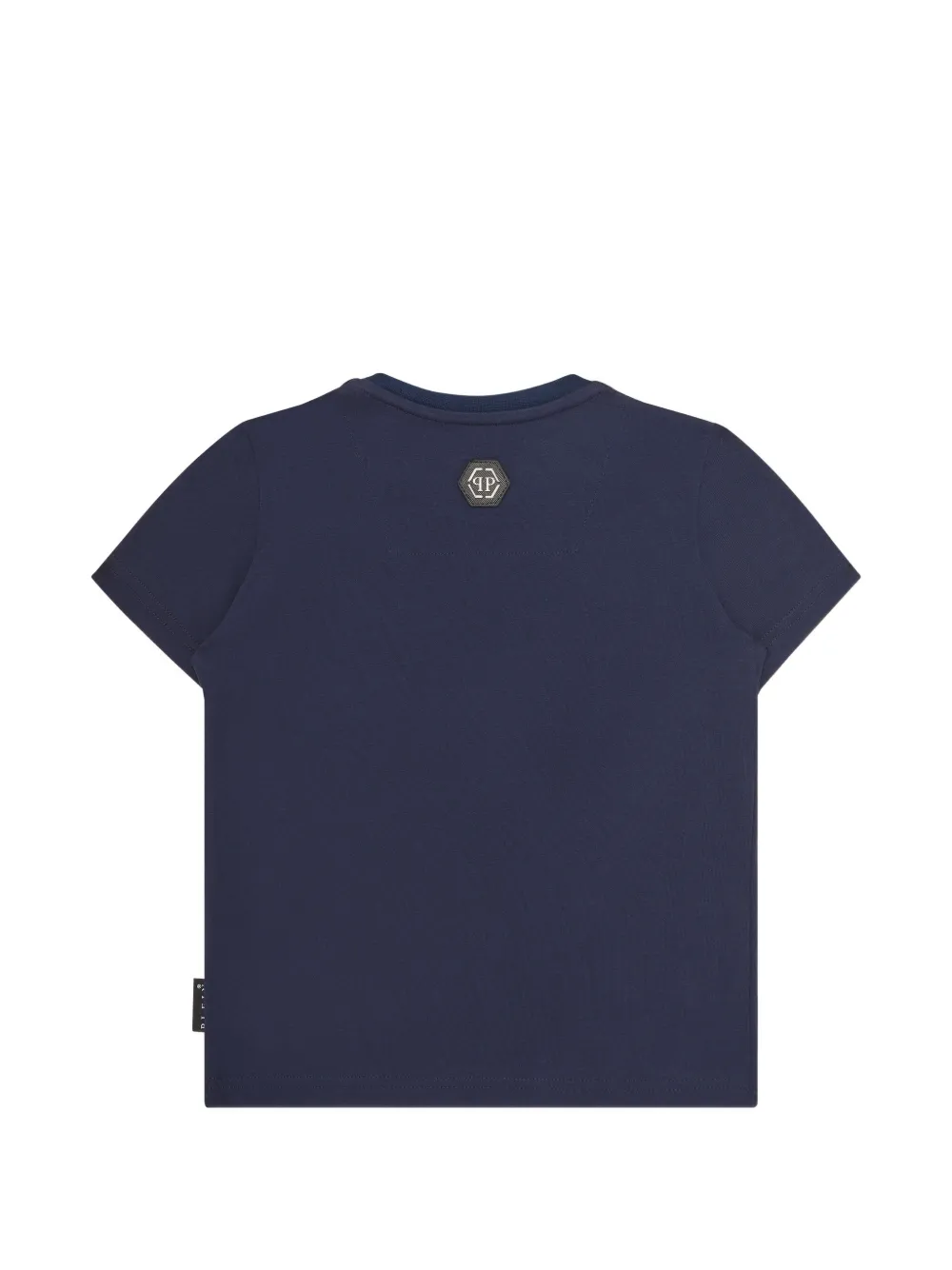 Philipp Plein Junior T-shirt met kristallen Blauw