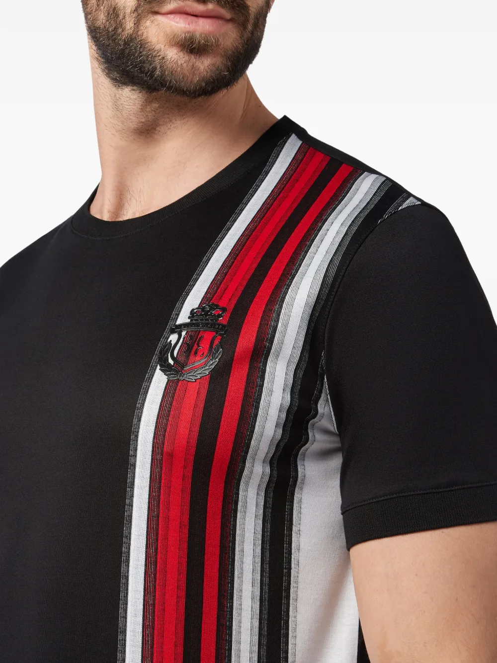 Billionaire T-shirt met korte mouwen Zwart