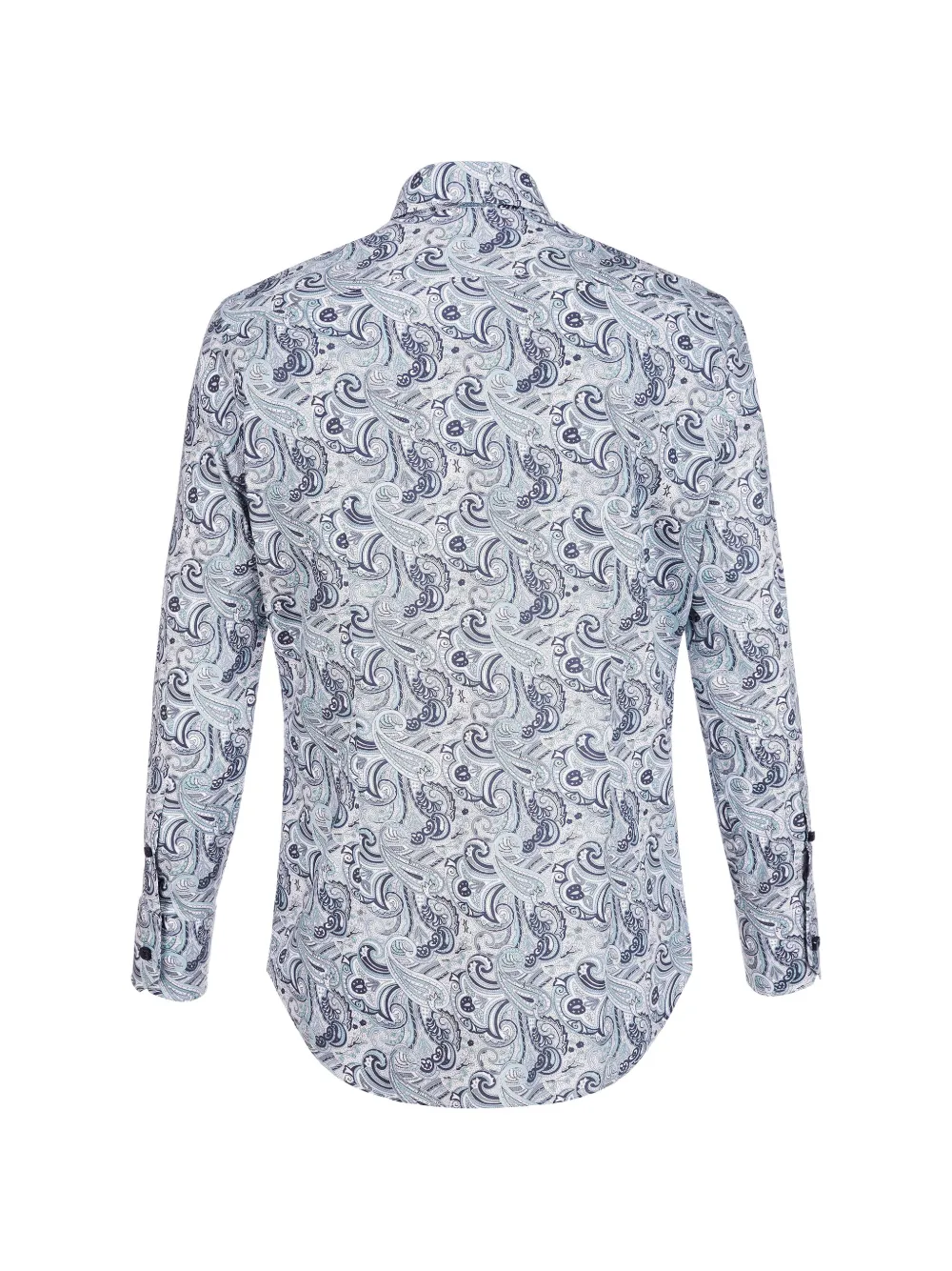 Billionaire Silver Cut Milano Original overhemd met paisley-print Blauw