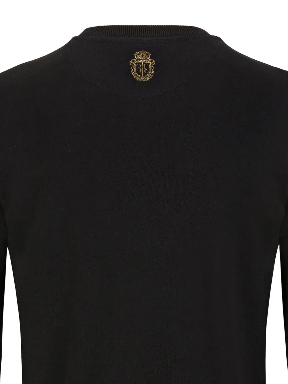 Billionaire Colin sweater met tekst Zwart