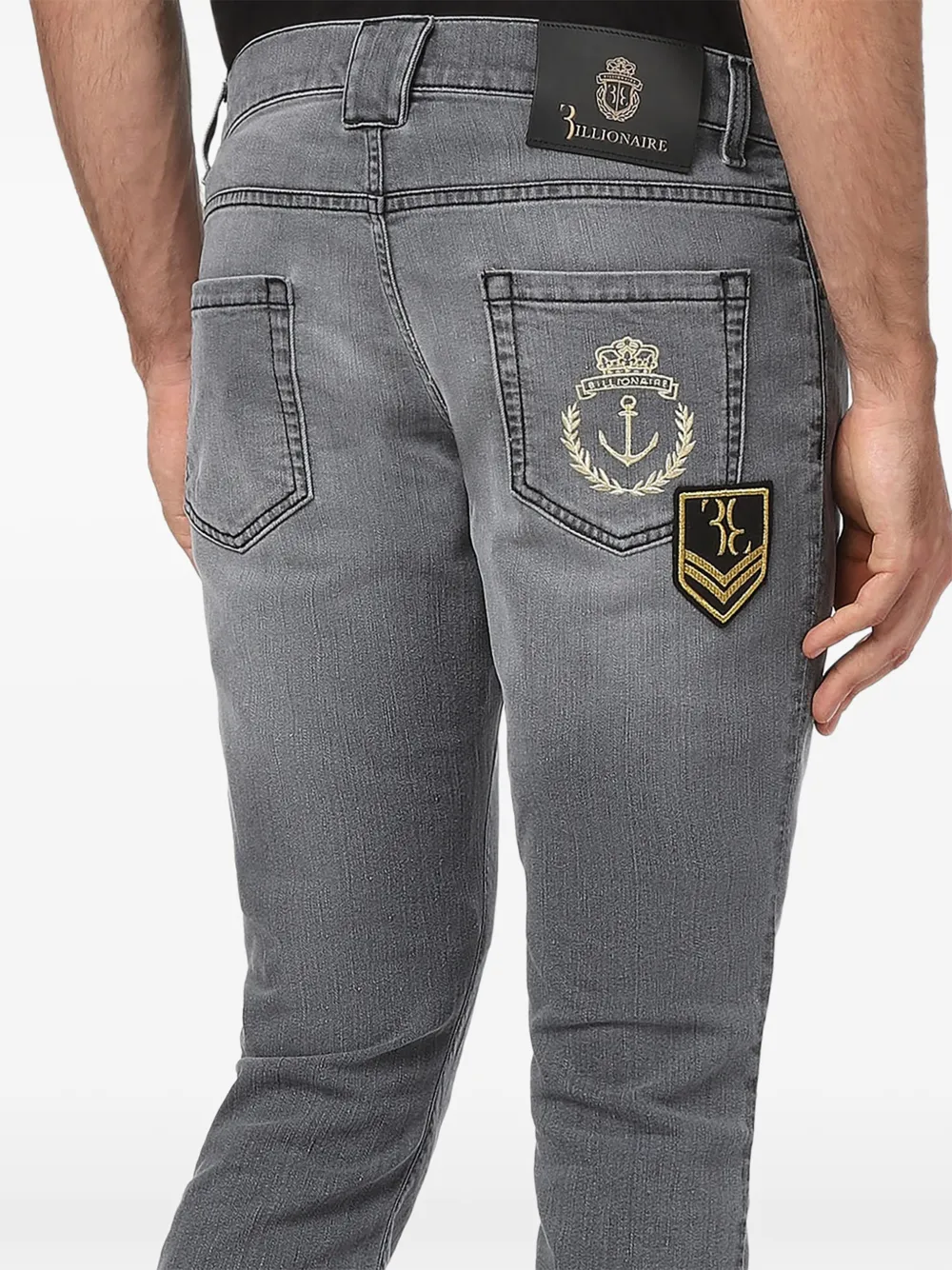 Billionaire Skinny jeans Grijs