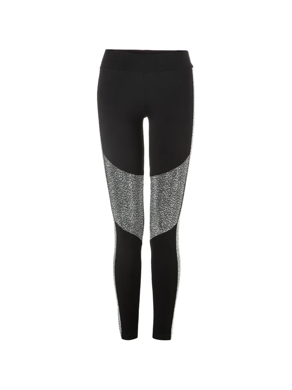 Philipp Plein patterned-detail leggings - Nero