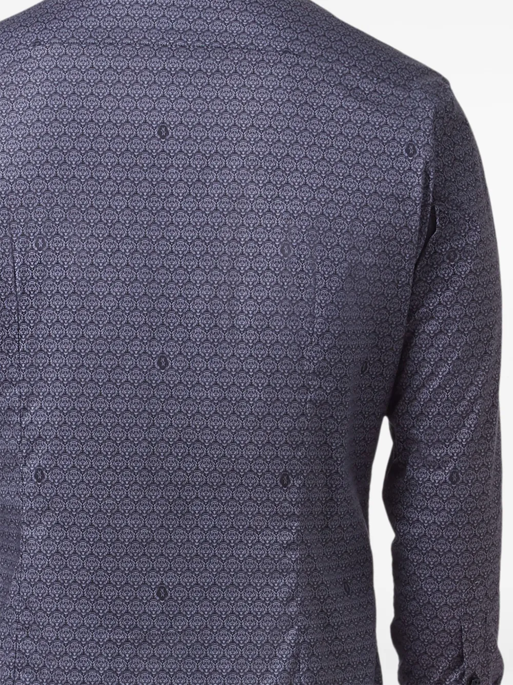Billionaire Overhemd met leeuwprint Blauw