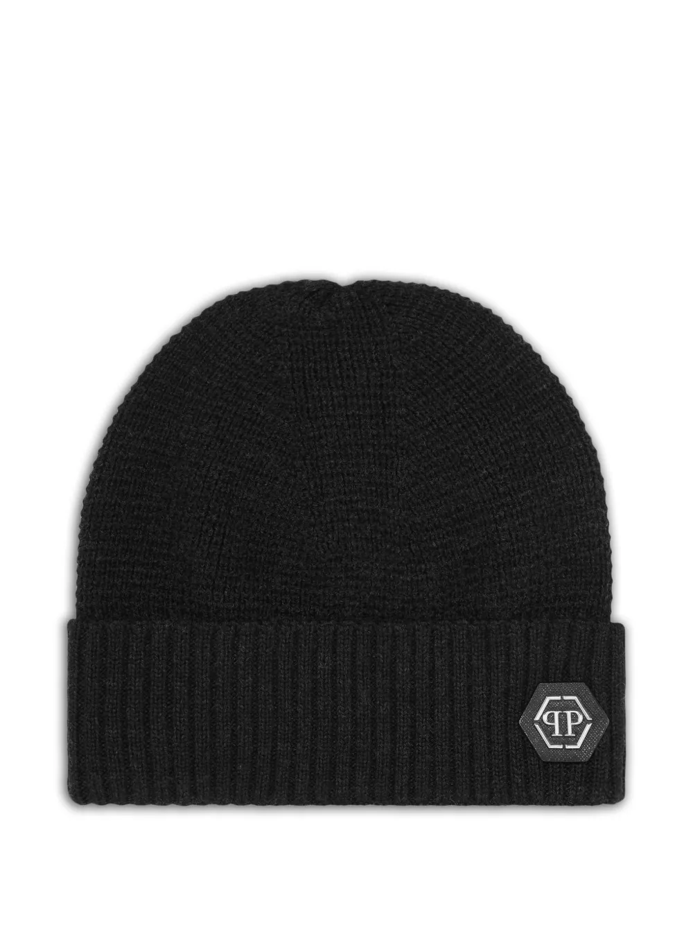 Philipp Plein Junior Berretto con logo - Blu