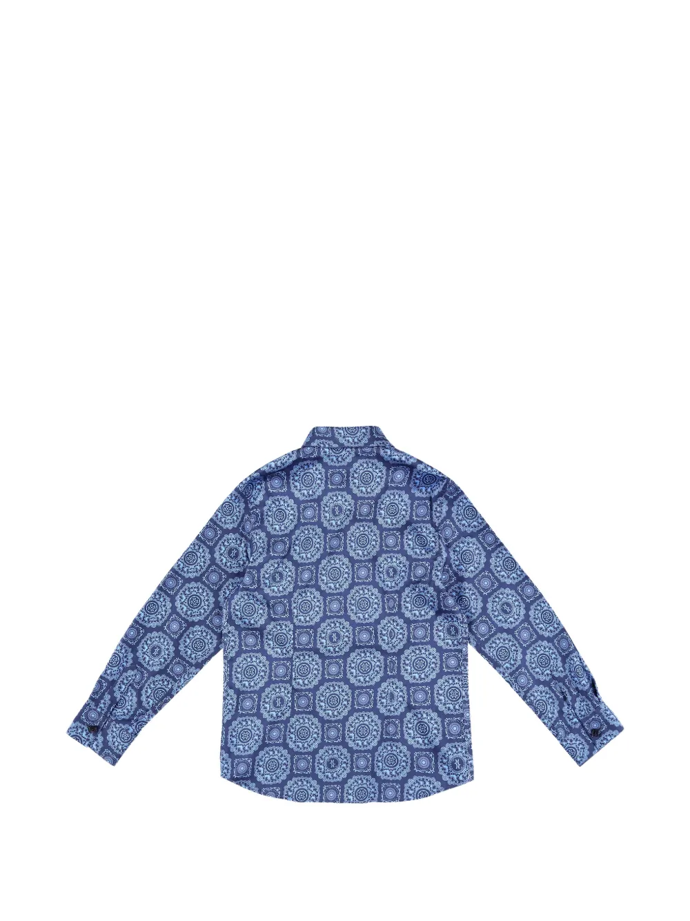 Billionaire Kids Overhemd met paisley-print Blauw