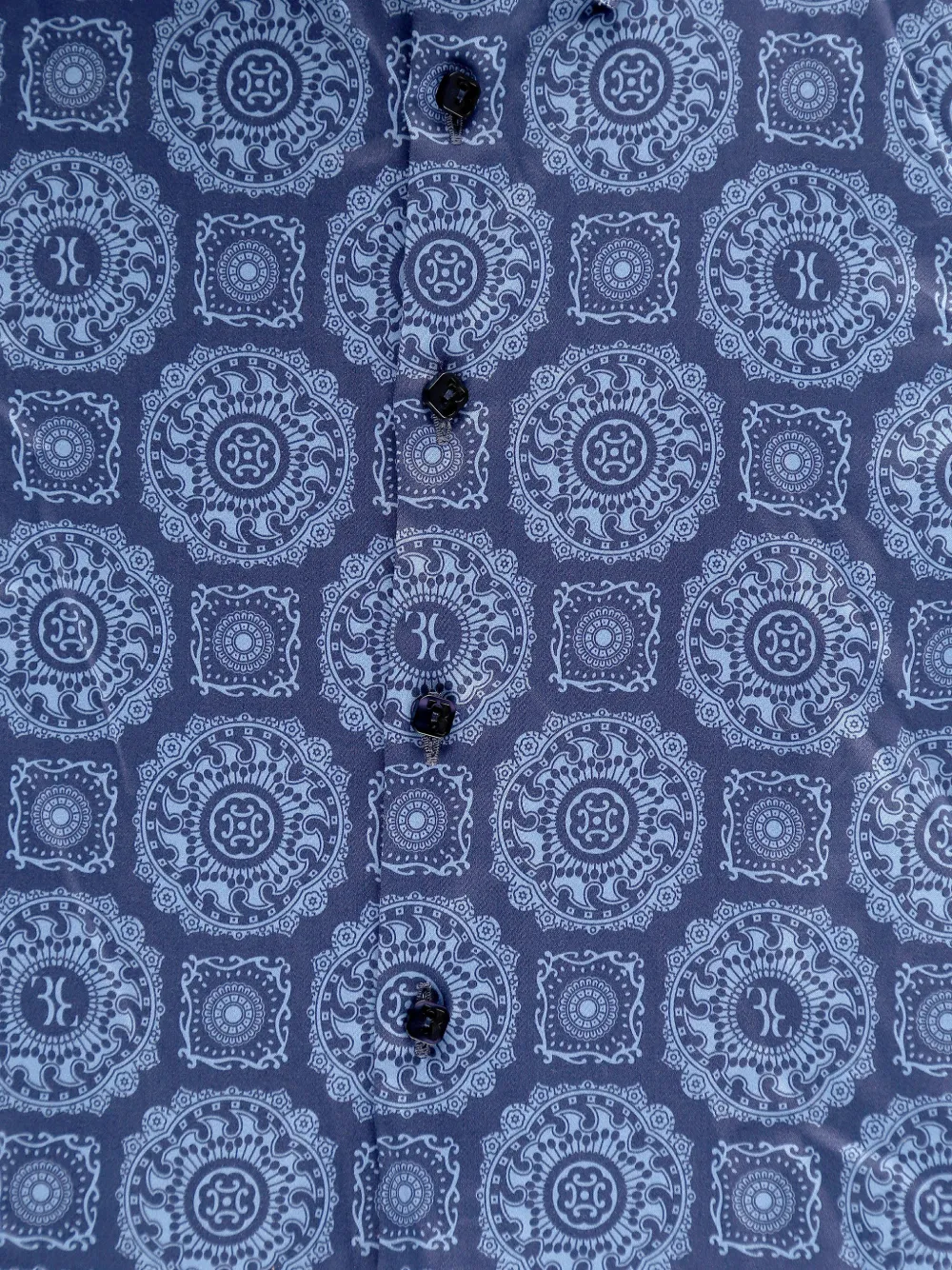 Billionaire Kids Overhemd met paisley-print Blauw