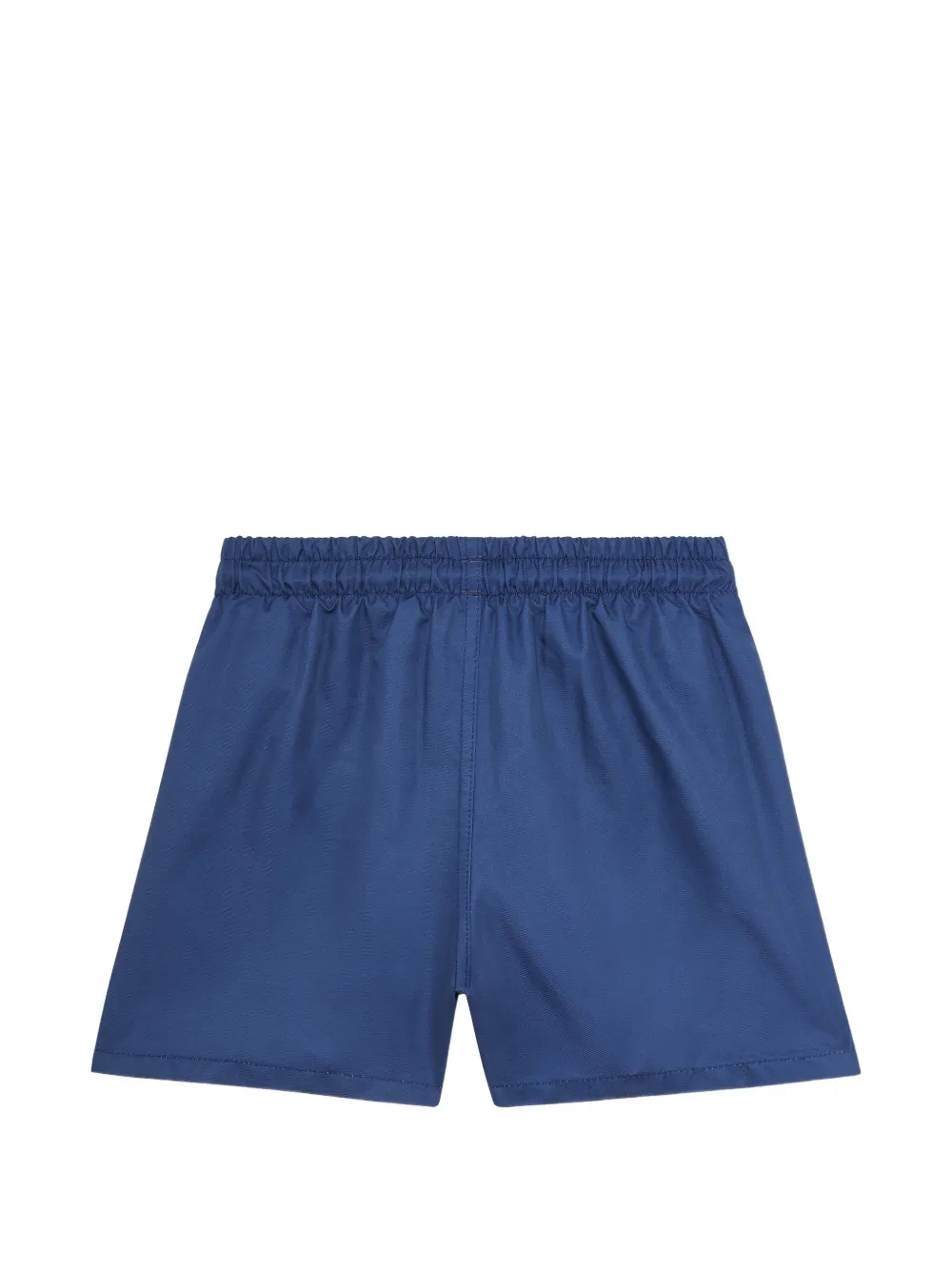 Philipp Plein Junior Zwembroek met grafische print en trekkoord Blauw