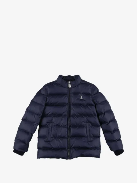 Billionaire Kids veste matelassée à plaque logo