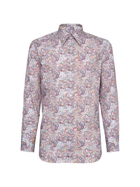 Billionaire paisley-print shirt