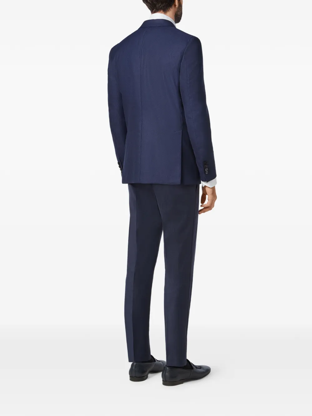 Billionaire Blazer met enkele rij knopen Blauw