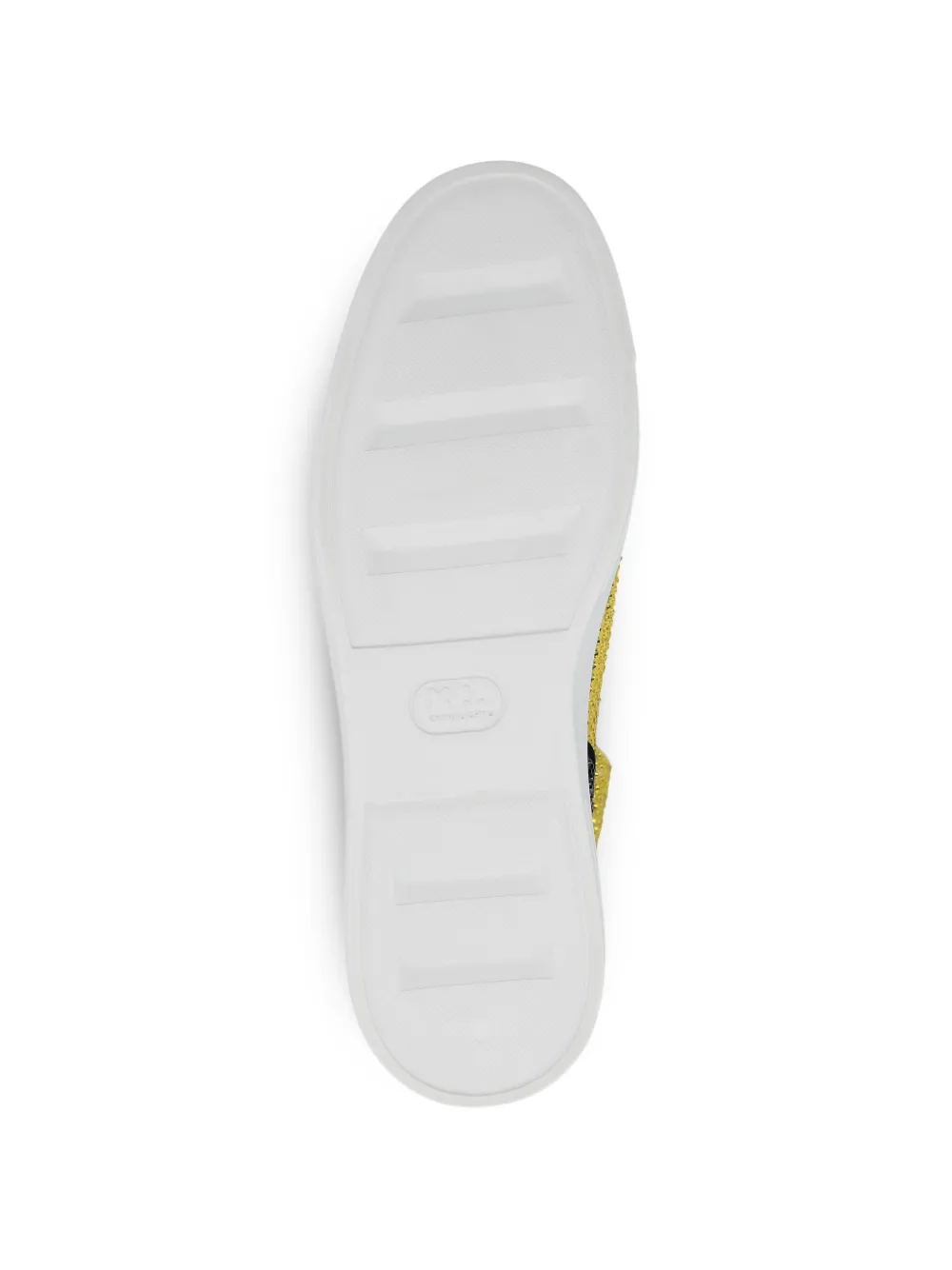 Philipp Plein Money Beast sneakers verfraaid met stras Geel