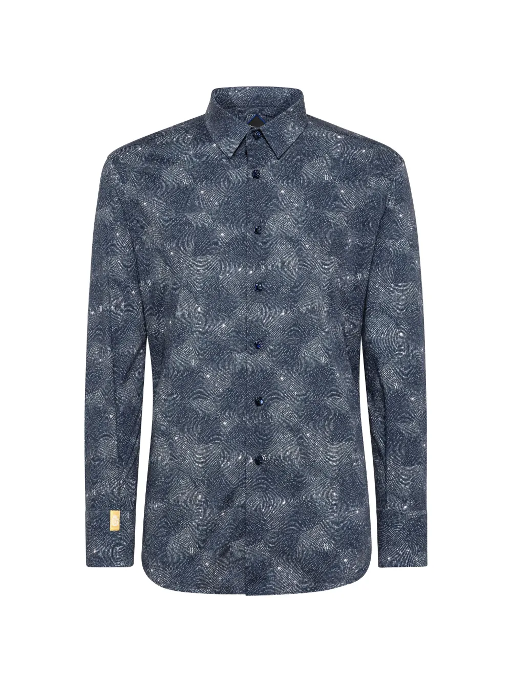 Billionaire printed shirt - Blu