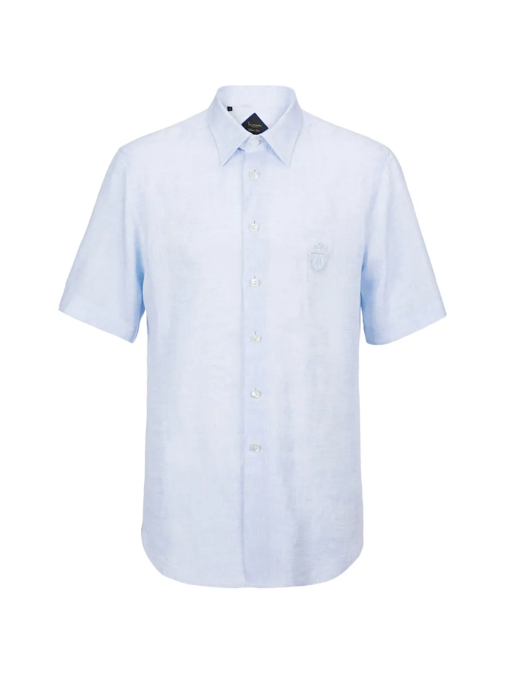 Billionaire Barclay short-sleeved shirt - Blu